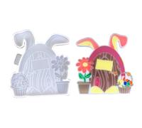 Individualized Decoration Silicone for Door Artistic Ornament Silicone Mold for Making Dwarf Door Decorations Suitable Various Materials Mold