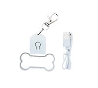 Individualized Pet Label Keychain with Unique Text Sturdy Acrylic Materials for Dogs Cats and Small Animals Tradition Pet Label