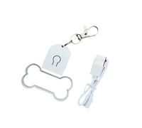 Individualized Pet Label Keychain with Unique Text Sturdy Acrylic Materials for Dogs Cats and Small Animals Tradition Pet Label