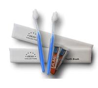 Individually Boxed Travel Dental Care Kit with AME Toothpaste. Individually Boxed Toothbrush with Toothpaste Set for Hotel, Guesthouse, B&B, Travel, Business - Pack of 50 - Euro