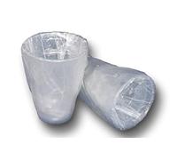 Individually Wrapped 8oz Plastic Cups. Premium Quality Clear Hygenic Disposable Cups - Pack of 1000