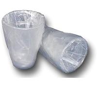 Individually Wrapped 8oz Plastic Cups. Premium Quality Clear Hygenic Disposable Cups - Pack of 250