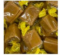 Individually Wrapped Fudge Sweets - Traditional Creamy Sweets Candy Bag (500g, Vanilla Fudge)