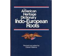 Indo European Roots Supplement