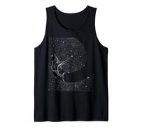 Indo-Pacific Sailfish Under The Stars Vintage Ocean Nature Tank Top
