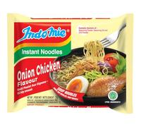 indomie Halal Onion Chicken Noodles 75 g (Pack of 40)