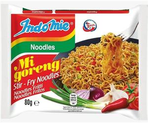 Indomie Mi Goreng Fried Instant Noodles, Halal 80 g - Pack of 25