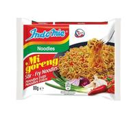 Indomie Mi Goreng Stir Fry Spicy Noodles 80g Pack of 20 Authentic Indonesian Instant Noodles - Stir-Fry Noodles