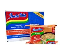 Indomie Special Chicken Flavour Instant Noodles 75g Pack of 40 | Halal Certified, Soup Noodles, With Seasoning Sachets, Export Product, Indonesian Recipe