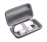 inDomit Hard Case Compatible with Ear/Infrared Thermometer, Storage Braun ThermoScan 7 iProven, iHealth, MILDSIX, KDT, EasyEast,Black&Gray(CASE ONLY)