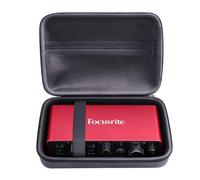 inDomit Hard Protective Travel Case Compatible with Apollo x4 / Focusrite Scarlett 18i8 / 8i6 / 18i16 USB Audio Interface, Black&Gray (CASE ONLY)