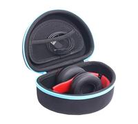 inDomit Hard Protective Travel Case Compatible with Beats Studio Pro/Solo 4 / Studio 3 / Solo 3 / Picun B11 / BERIBES/JLab JBuds Lux ANC Wireless Bluetooth Noise Cancelling Headphones,Blue&Black