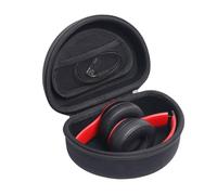 inDomit Hard Protective Travel Case Compatible with Beats Studio Pro/Solo 4 / Studio 3 / Solo 3 / Picun B9 / BERIBES/JLab JBuds Lux ANC Wireless Bluetooth Noise Cancelling Headphones,Black