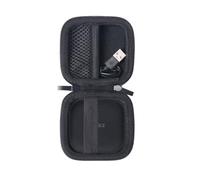 inDomit Hard Protective Travel Case Compatible with SHOKZ New OpenFit 2 / Air/OpenFit Open-Ear True Wireless Bluetooth Headphones with Microphone, Black