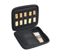 inDomit Hard Protective Travelling Case Compatible with Professional Alto Saxophone Reeds,Traditional Reeds for Saxophone Alto