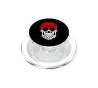 Indonesia Flag Gift Sugar Skull Indonesian PopSockets PopGrip for MagSafe