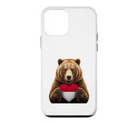 Indonesia Flag Heart Pride Country Heritage Bear Indonesian Case for iPhone 12 mini