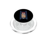 Indonesia Flag Space Astronaut Costume Indonesian Kids PopSockets PopGrip for MagSafe