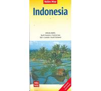 Indonesia nel.map Sumatra N.-Java Centr.-Bali-Lombok: Maßstab 1:4 500 000
