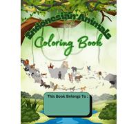 Indonesian Animals Coloring Book