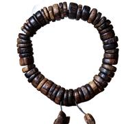 Indonesian Daraqang mature agarwood -form barrel bead, Buddhist prayer beads, water-sinkable grade