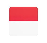 Indonesian Flag Print Cute Refrigerator Magnets For Locker Whiteboard Office And Kitchen
