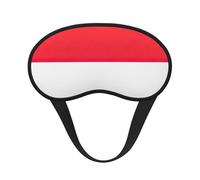 Indonesian Flag Sleep Mask 100% Light Blocking Eye Mask for Sleeping, Sleep Mask for Unisex for Travel/Nap