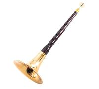 Indonesian Red Sandalwood Suona Adult Beginner Chinese Traditional Ethnic Suona Musical Instrument Suona Set(Color:E flat)