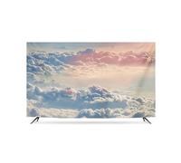 Indoor 32-85in TV Dust Cover Proof TV Displays Screen Protector For LCD LED Universal TV Cover For Wall Mounted Curved Flat Panel Home Decoration(Size:42IN,Color:C)