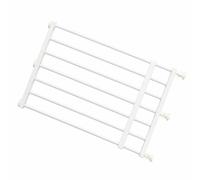 Indoor, 42cm, Width 47 83cm | screwless Installation, Doorway Gate, Sturdy Metal rods, Gate with Wall Mounts, for Hallways, Stairs, Renters