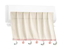 Indoor Ac Wind Deflector | Dustproof No-Drill Cover | Indoor Air Direction Deflector | for Bedroom Elderly Care Room Meditation Space Young Kids Seniors Women