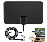 Indoor Aerial for TV, Digital Aerial for TV Indoor with Strong Signal, Digital Television Antenna with 200+ Miles Long Range Reception, Support 4K 1080P Local HD Television Other Resolutions Channel