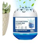 Indoor Air Purification Dust Removal Box, 120 g Multifunctional Air Purification Box, Automatic Dust Collection, with Plant Extracts, Cleans the Air, Long-Lasting Freshness, Green and Safe