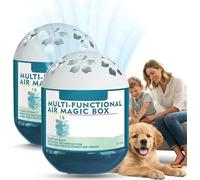Indoor Air Purification Dust Removal Magic Box - 120g Multi-Functional Air Magic Box Cleaner, Air Magic Box Dust Cleaner For Continuously Purifying the Air, Plant-Based Formula for All Home (2Pcs)