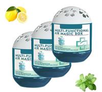 Indoor Air Purification Dust Removal Magic Box | 120g Multi Functional Air Magic Box Dust Cleaner | Plant-Based, No Electricity, Silent Operation | for Home, Pet Areas, Bedroom (3 PCS)