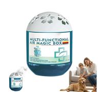 Indoor Air Purification Dust Removal Magic Box, 4.23oz Multi Functional Air Magic Box Dust Cleaner, No Electricity | Plant Extract | 24/7 Long-Lasting Freshness For Pet Areas, Home (1PCS)