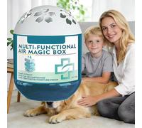 Indoor Air Purification Dust Removal Magic Box, Dust removal 97.8%, Multi-Functional Air Magic Box Cleaner, Plant Extract Formula, Adsorb Dust and Particulate Matter, Suitable for Home offices (1 Pcs)