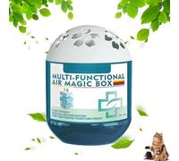 Indoor Air Purification Dust Removal Magic Box, Multi-functional Air Magic Box 120g, Long-Lasting Freshness Airs Magics Boxs Dust, Plant-Based Formula for Continuously Purifying the Airs (a)