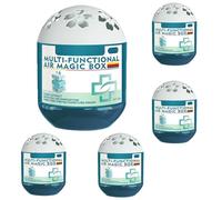 Indoor Air Purification Dust Removal Magic Box, Multi Functional Air Magic Box, 2026 New Plant-Based Automatic Dust-Sucking AirCleaner, No Electricity & Noise, for Home, Office, Pet Areas, 2/4/5 Pack