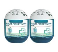 Indoor Air Purification Dust Removal Magic Box, Multi-Functional Air Magic Box, Automatic Air Freshener, Automatic Dust Collector with Plant-Based Formula, for Bedroom Bathroom Office Pet Areas (2PCS)