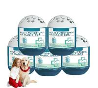 Indoor Air Purification Dust Removal Magic Box, Multi-Functional Air Magic Box Cleaner, Automatic Dust Collection Airs Purifier Magic-Box, Odor Eliminator Airs Fresheners for Home (5BOX)