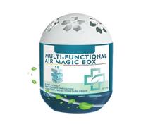 Indoor Air Purification Dust Removal Magic Box - Multi-Functional Air Magic Box Cleaner, Plant-Based Formula Long-Lasting Freshness, Automatic Dust Collection Air Purifier Magic Box For Home