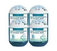 Indoor Air Purification Dust Removal Magic Box, Multi-Functional Air Magic Box Cleaner With Automatic Dust Collection, 4PCS Natural Airs Purifier Boxs For Pet Areas Nursery Kitchen Home