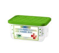 Indoor Air Purification Dust Removal Magic Box, Multi-Functional Air Magic Box, Odor Eliminator Air Fresheners For Home, Plant-Based Formula for Bringing Health to the Family (1Pcs, Green)