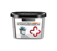 Indoor Air Purification Dust Removal Magic Box, Multi-Functional Air Magic Box, Odor Eliminator Air Fresheners For Home, Plant-Based Formula for Bringing Health to the Family (1Pcs, Black)