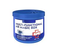 Indoor Air Purification Dust Removal Magic Box, Multi-Functional Air Magic Box, Odor Eliminator Air Fresheners For Home, Plant-Based Formula for Bringing Health to the Family (1Pcs, Bule)