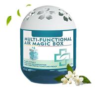 Indoor Air Purification Dust Removal Magic Box, Multi-Functional Air Magic Box, Plant Extract for Dust Removal & Freshness with Any Room, 120g Automatic Dust Collection Purifier (1 PC)