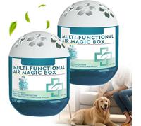 Indoor Air Purification Dust Removal Magic Box,Multi Functional AirMagic Box DustCleaner,Automatic DustCollection Air Purifier MagicBox,AirDust Removal MagicBox,Purify TheAir,LongLasting Freshness (2)