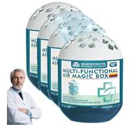 Indoor Air Purification Dust Removal Magic Box, Multifunctional Air Magic Box Dust Cleaner, Automatic AirFreshener Dust-Sucking, Plant-Based, No Electricity & Noise, 120g/4.23oz for Any Room(4PCS)