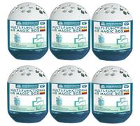 Indoor Air Purification Dust Removal Magic Box, Multifunctional Air Magic Box Dust Cleaner, Automatic AirFreshener Dust-Sucking, Plant-Based, No Electricity & Noise, 120g/4.23oz for Any Room(6PCS)